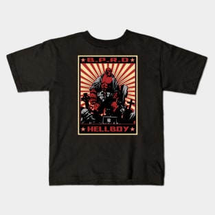 HELLBOY - Propaganda poster Kids T-Shirt